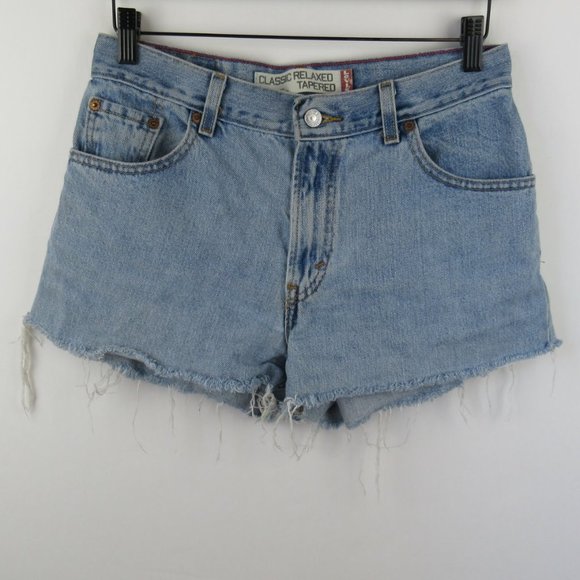 Levi's Pants - Vintage Levi's 550 Cutoff Denim Shorts sz 10